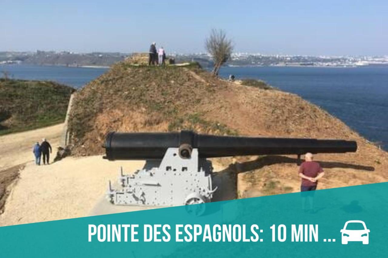 דירות Roscanvel Authentique Penty Au Coeur Du Bourg מראה חיצוני תמונה